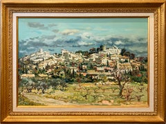 „L' Amandier Mort“, Jean Rigaud, Original Ölgemälde auf Leinwand, 30x20 Zoll, Französisch, Amandier Mort