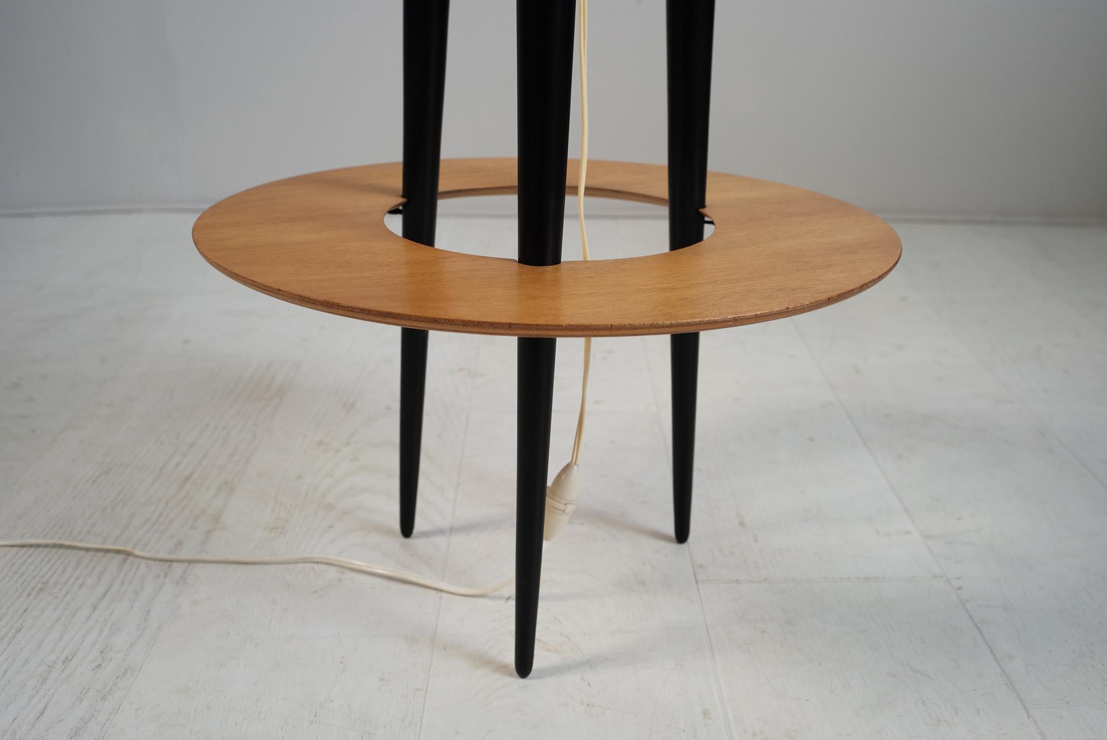 Jean Rispal, Japanese Tripod Floor Lamp, France, 1950 at 1stDibs ...