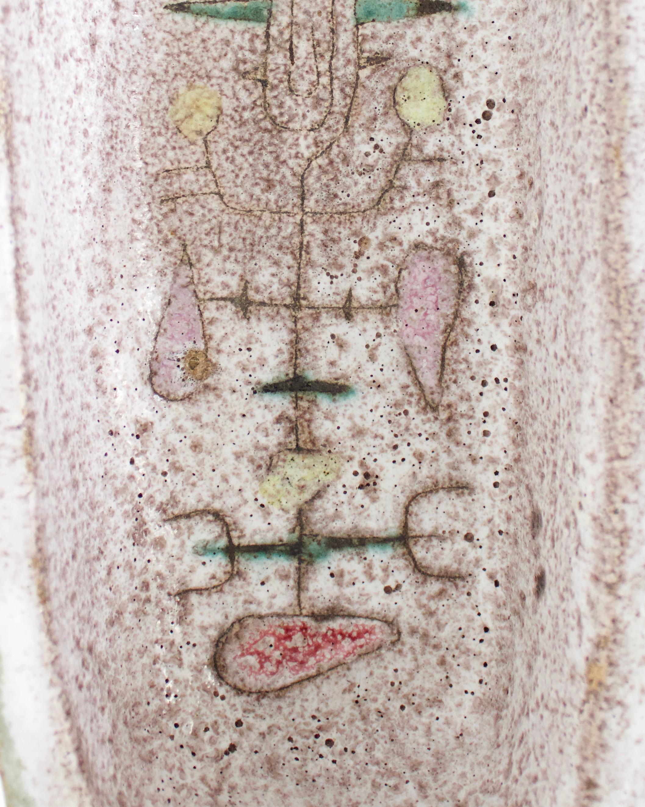 Französische Dekoschale oder Ablageschale aus Keramik des Künstlers von Jean Rivier im Angebot 8