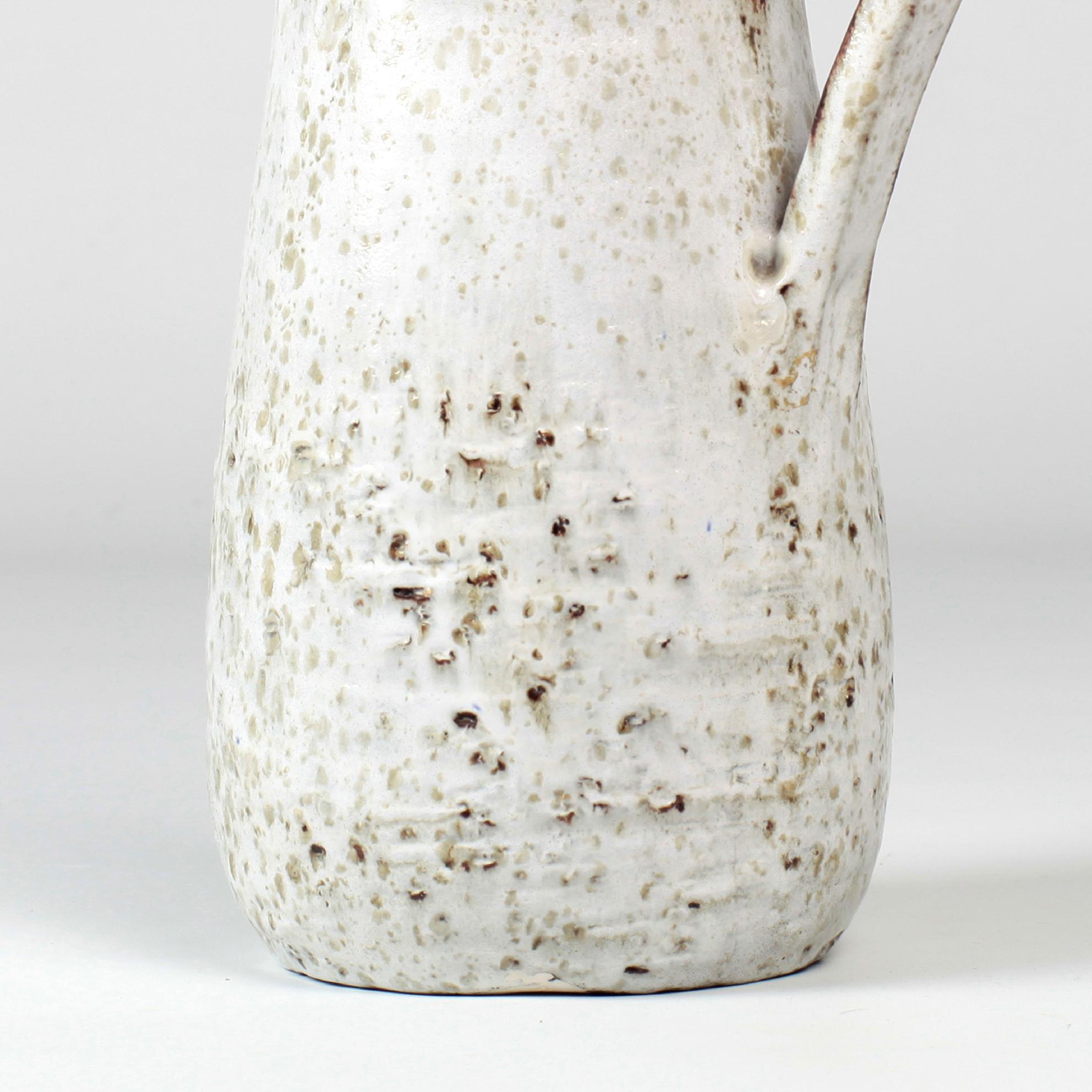 Jean Rivier Glazed Ceramic Pichet Vallauris, France, 1960 For Sale 11