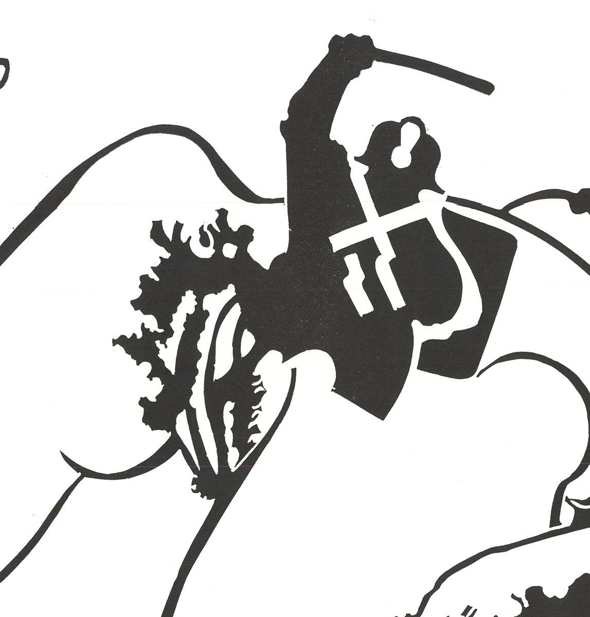 Jean-Robert Ipoustéguy 'The Cherry Season' 1968- Lithograph - Contemporary Print by Jean Robert Ipousteguy