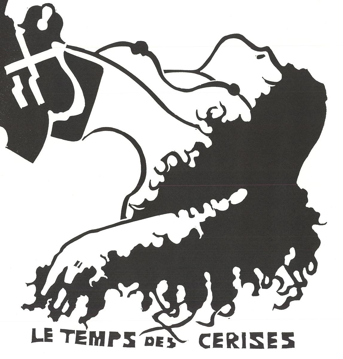 Jean-Robert Ipoustéguy 'The Cherry Season' 1968- Lithograph - Print by Jean Robert Ipousteguy