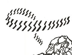 'Tick Tock; You're on Fire Comrade' 1968- Lithograph