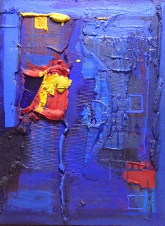 Belgian Contemporary Art by Jean-Roch Focant - Avalement Bleu