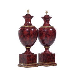 Jean Roger Porzellan Ochsenblut-Urnen