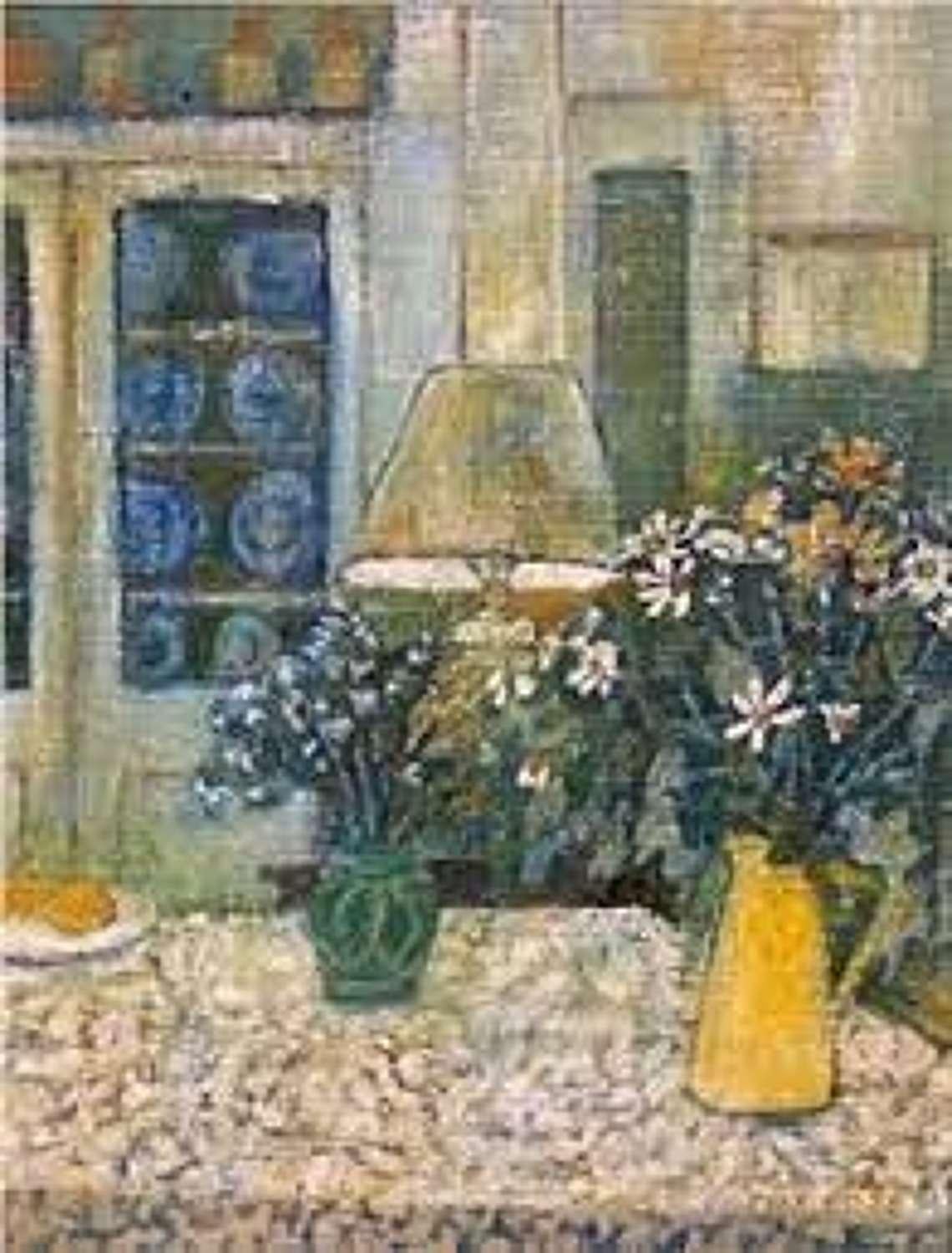 Jean Rose Interior Painting - 'What Lovely Lamplight'