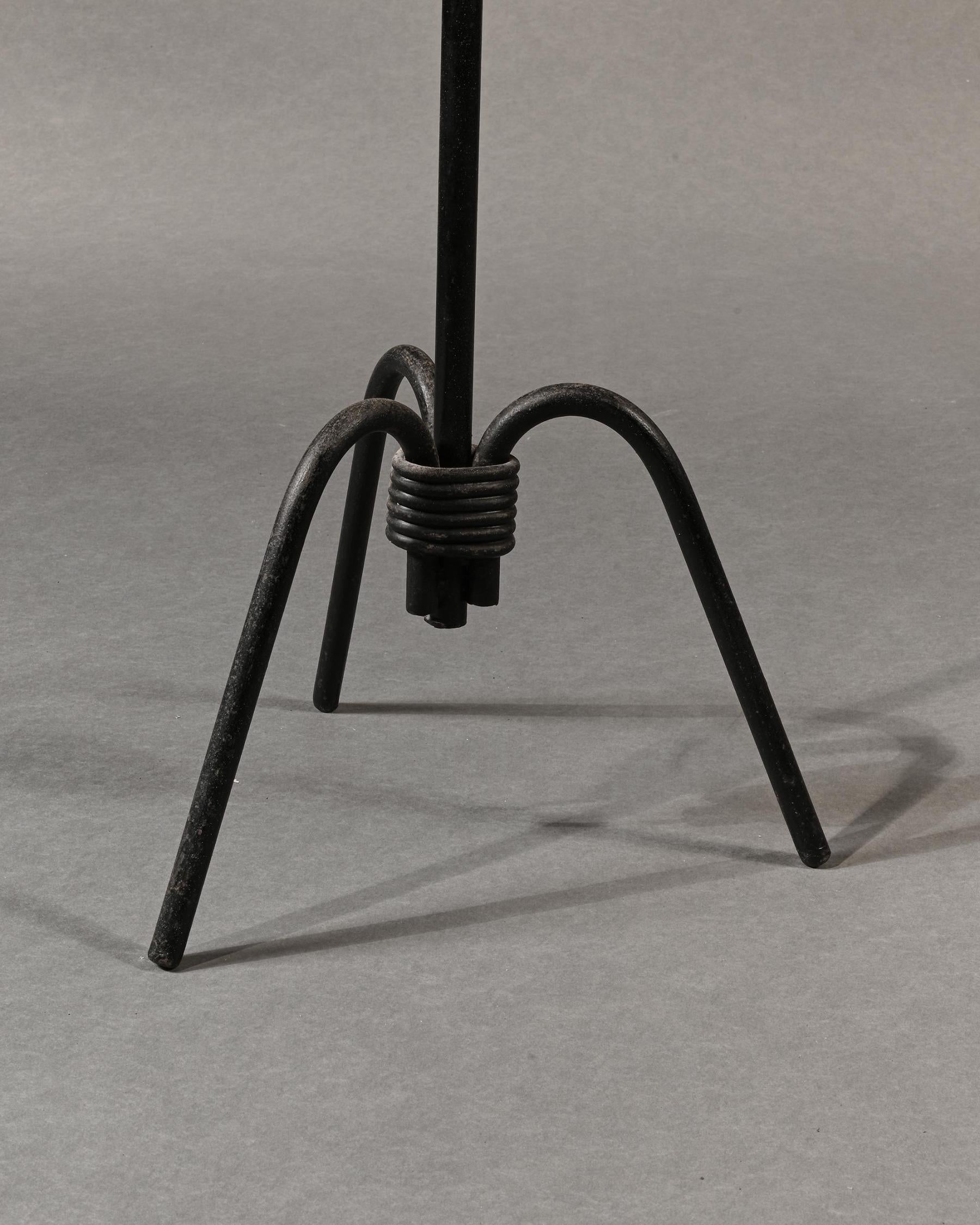 Jean Royère Adjustable Iron Floor Lamp, 1940 4