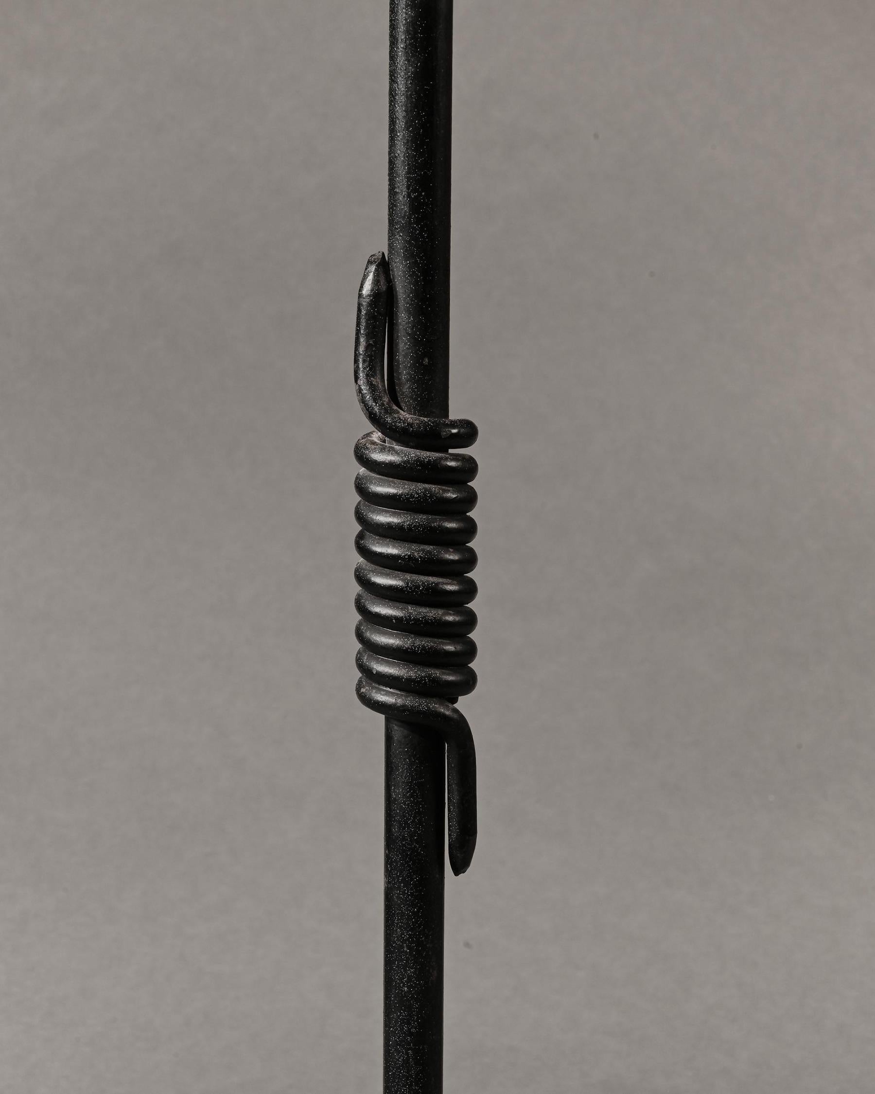 Jean Royère Adjustable Iron Floor Lamp, 1940 2