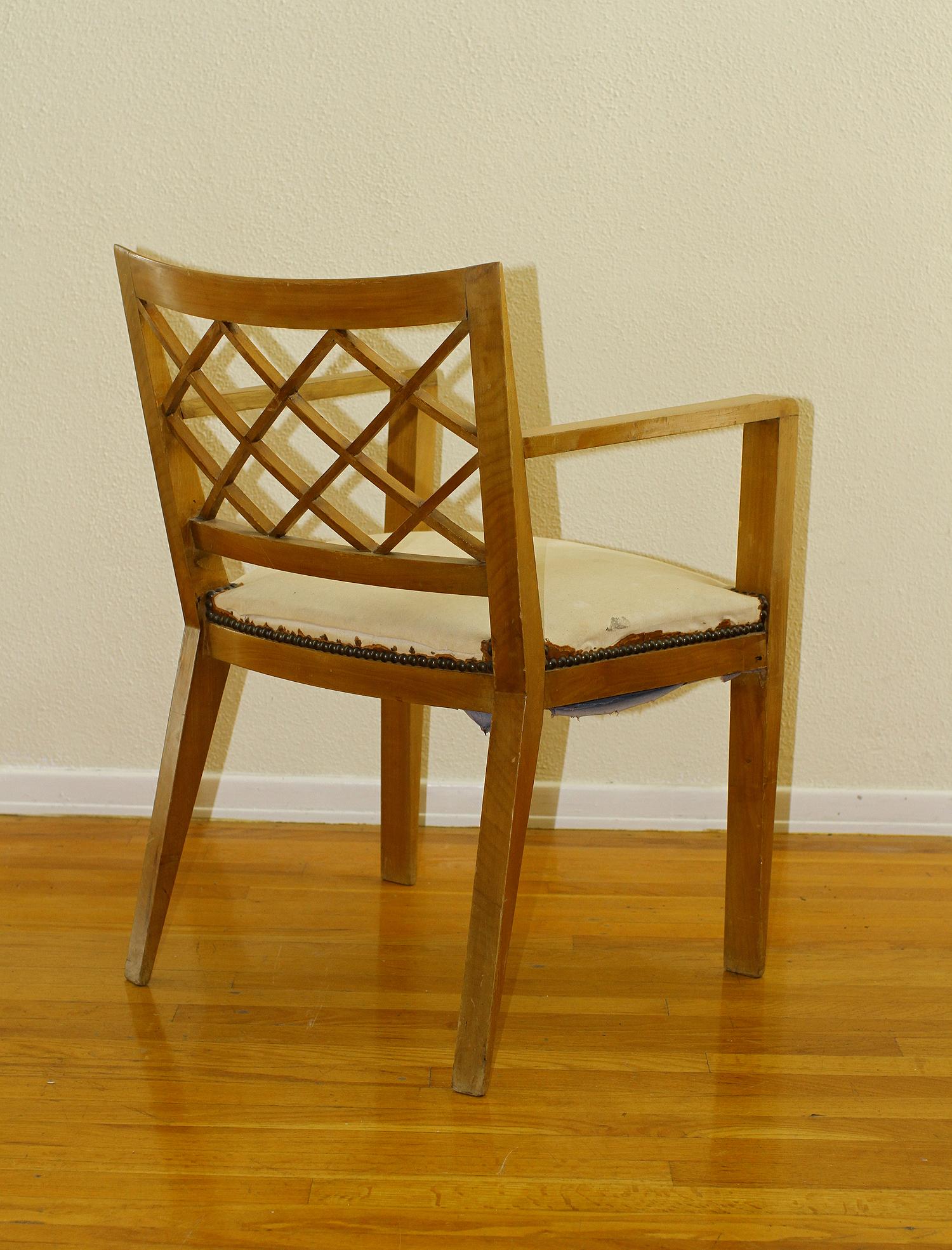 Jean Royere Chair 1945, Original Condition 1
