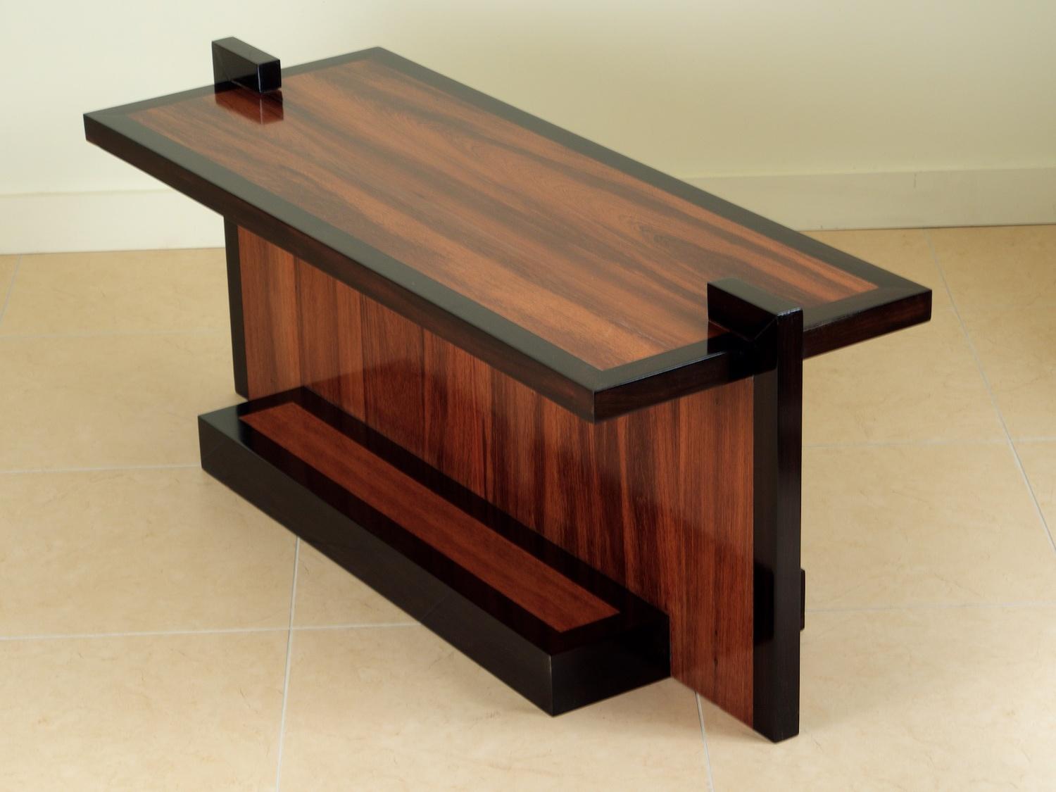 Blackened Jean Royere Coffee Table For Sale