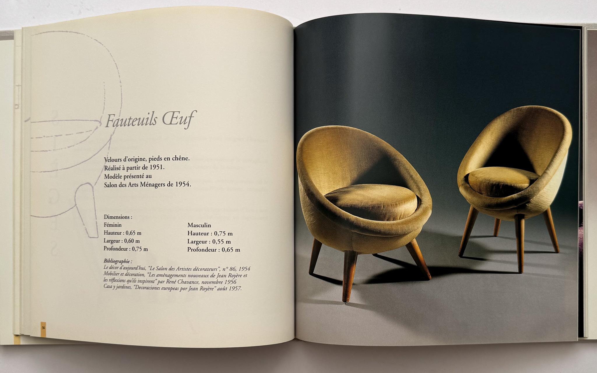 Jean Royere: Exposición (Galería Jacques Lacoste) en venta 3
