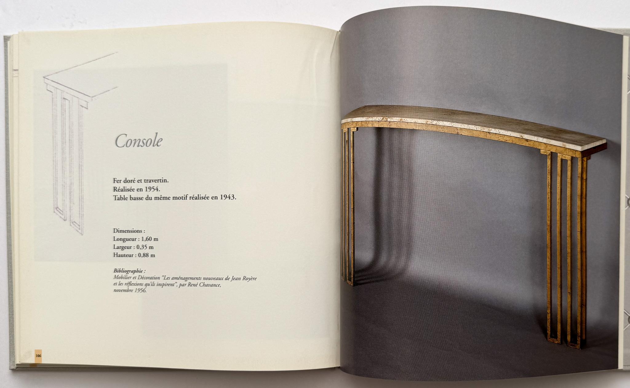 Jean Royere: Exposición (Galería Jacques Lacoste) en venta 8