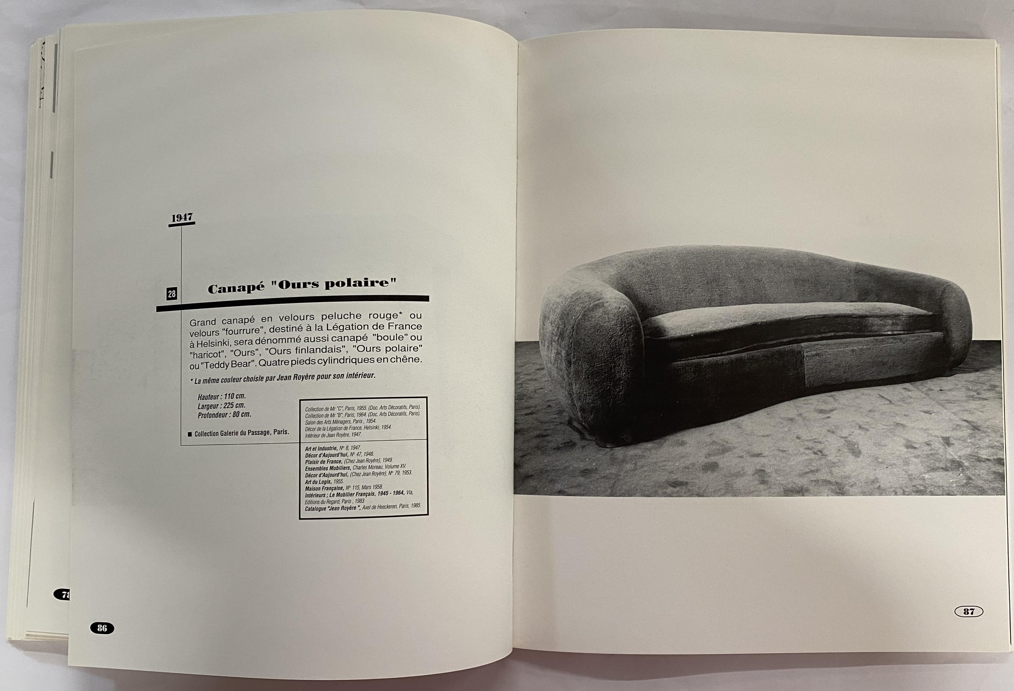 Jean Royere: Mobilier by Pierre Passebon (Book) For Sale 6