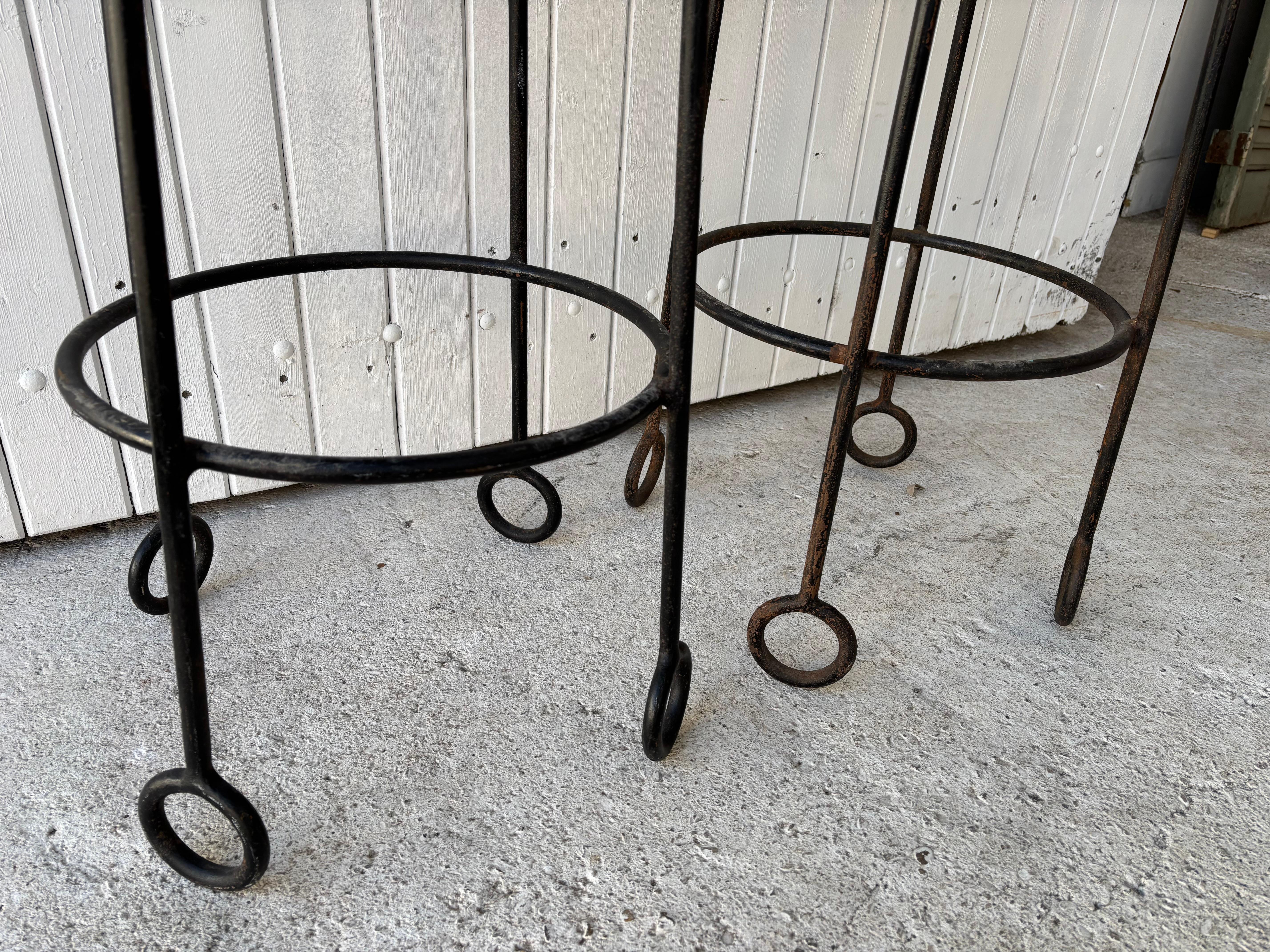 Hocker Bar mit Fußball-Lederkugeln und Sitz aus Lederkugeln im Zustand „Gut“ im Angebot in PÉZENAS, FR