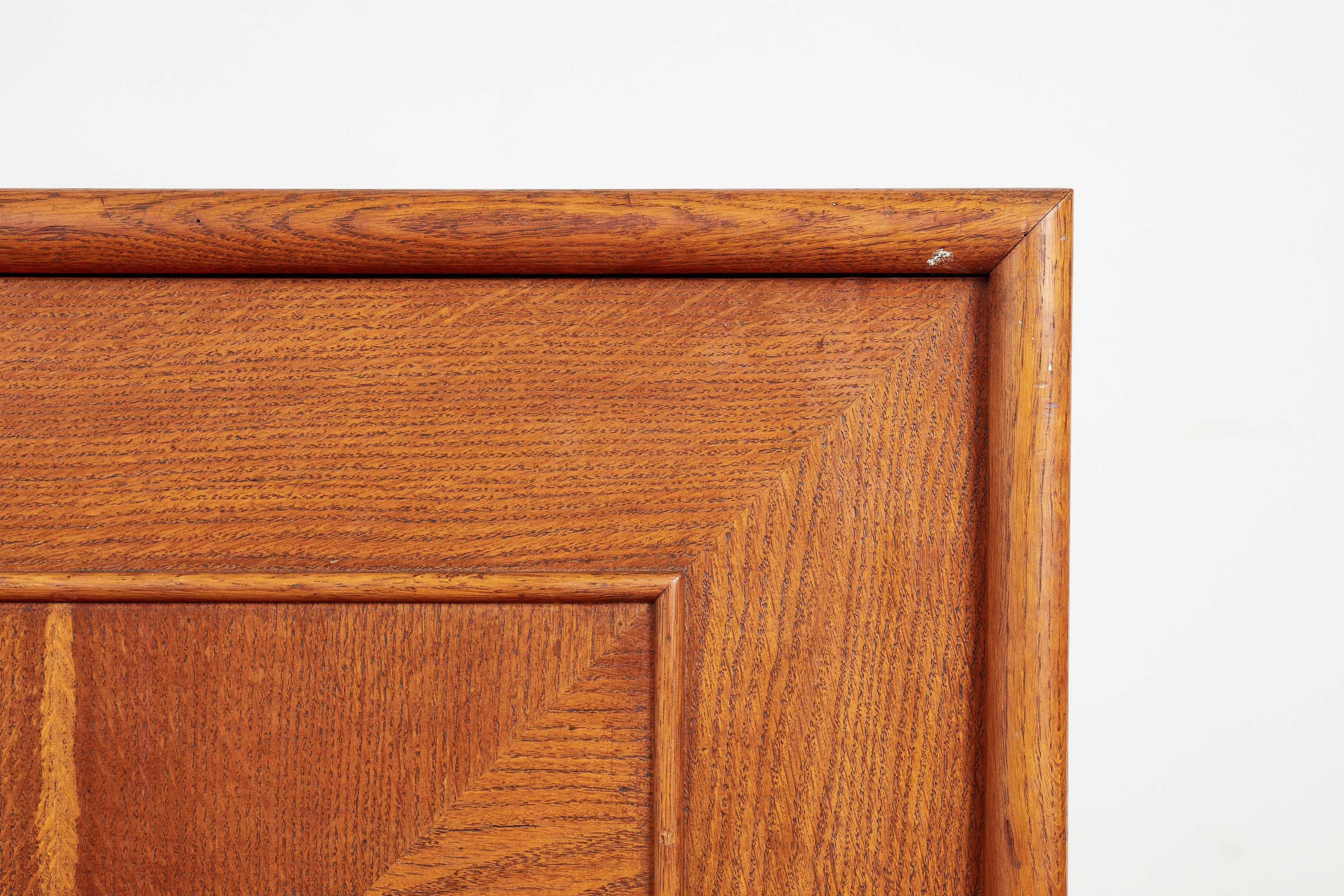 1940's French Oak Cabinet For Sale 5