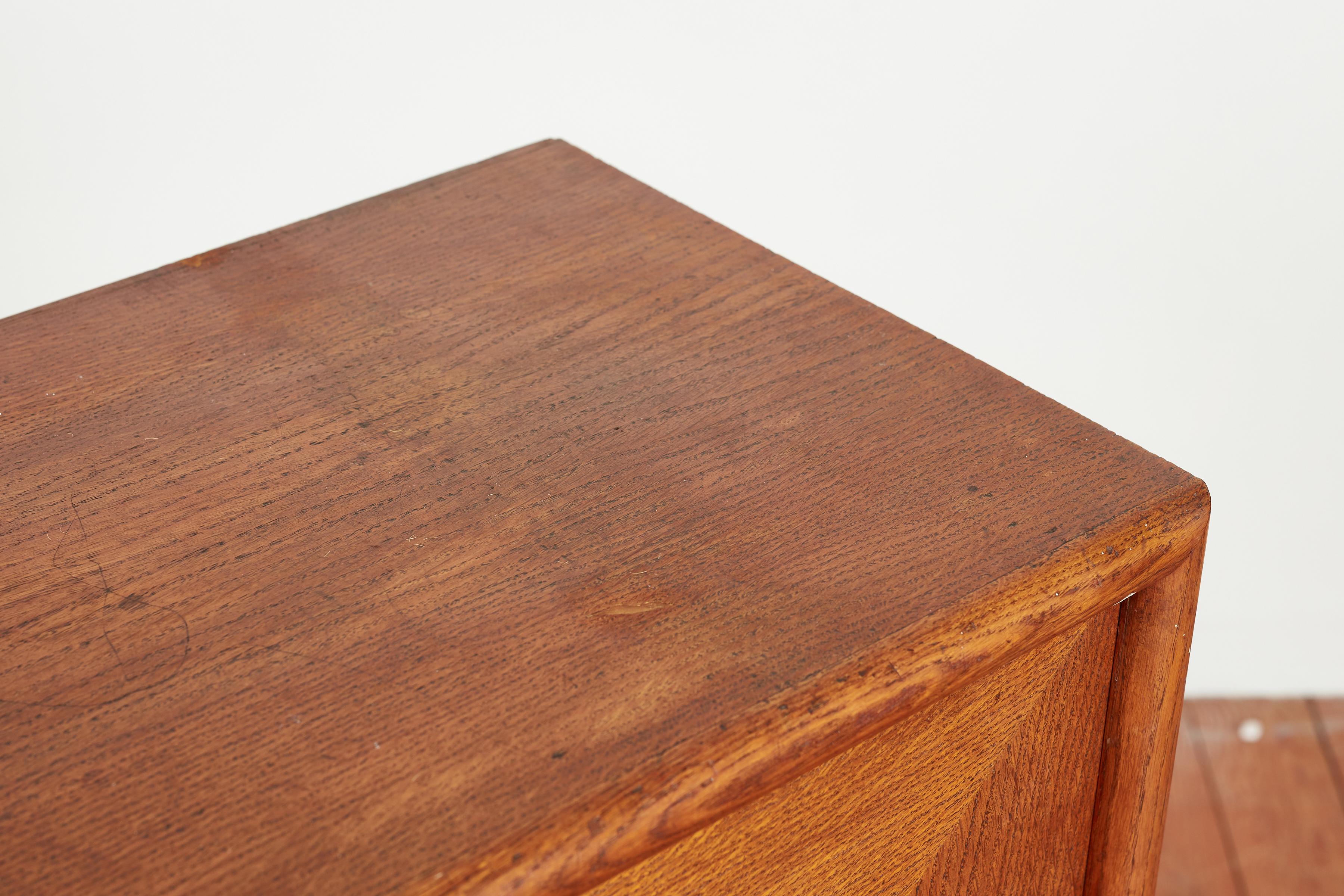 1940's French Oak Cabinet For Sale 11