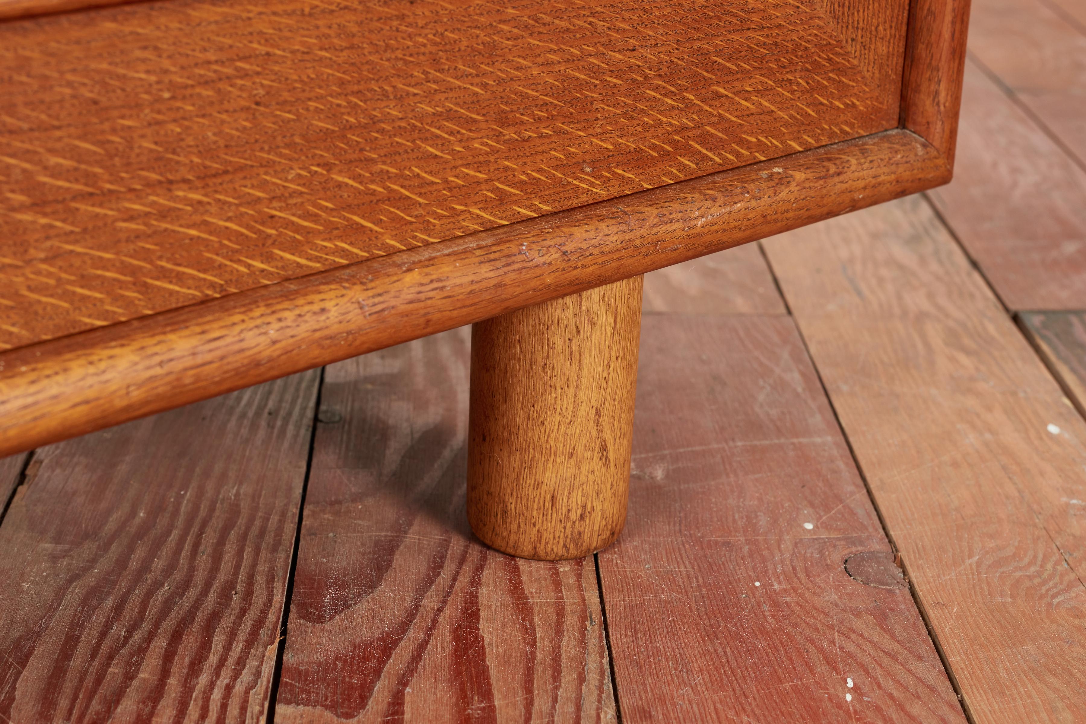 1940's French Oak Cabinet For Sale 14
