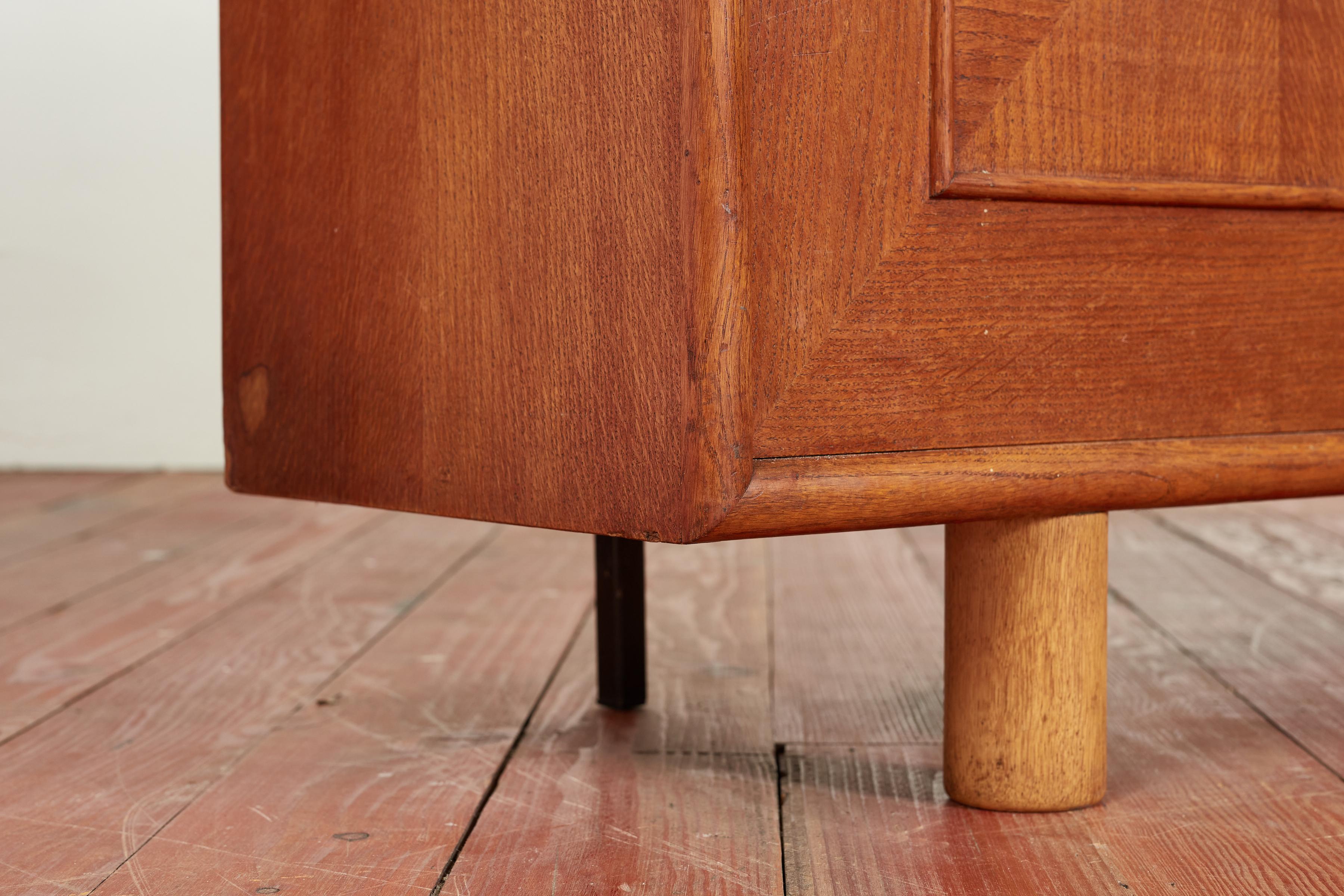 1940's French Oak Cabinet For Sale 15