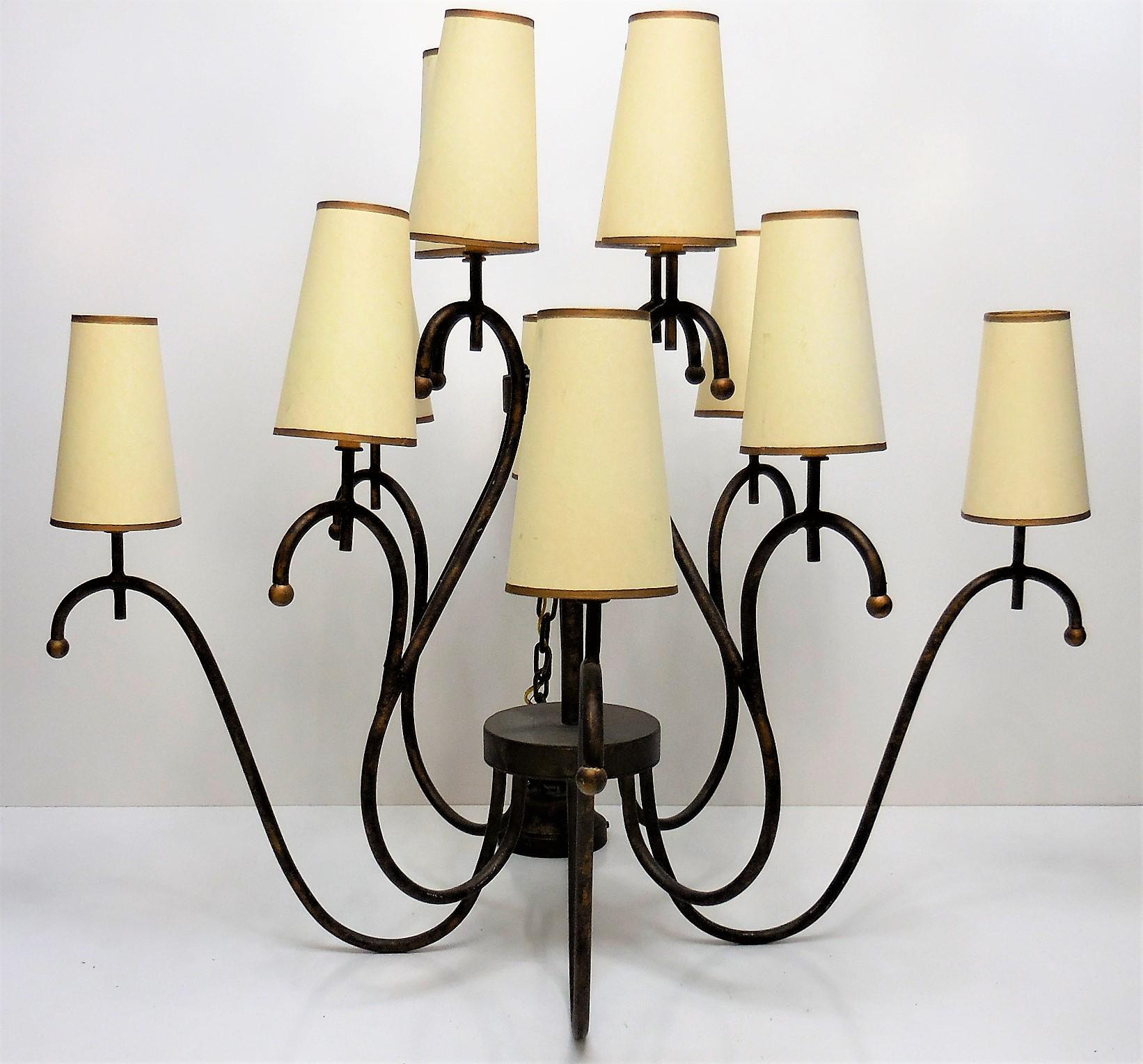 American Large Chandelier with 12 Shades