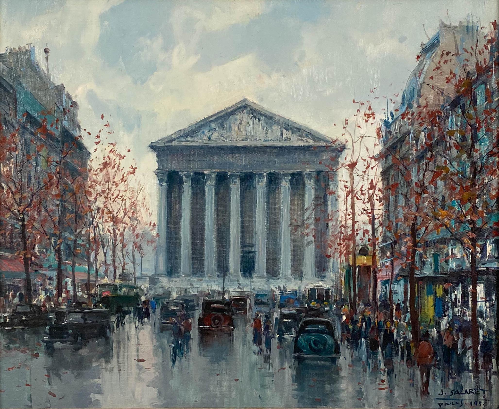 La Madeleine, Paris  - Painting by Jean Salabet