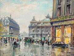 Place de L'Opera, Paris 1952