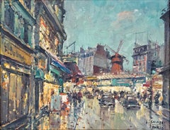 Moulin Rouge Painting by Marcel Dyf