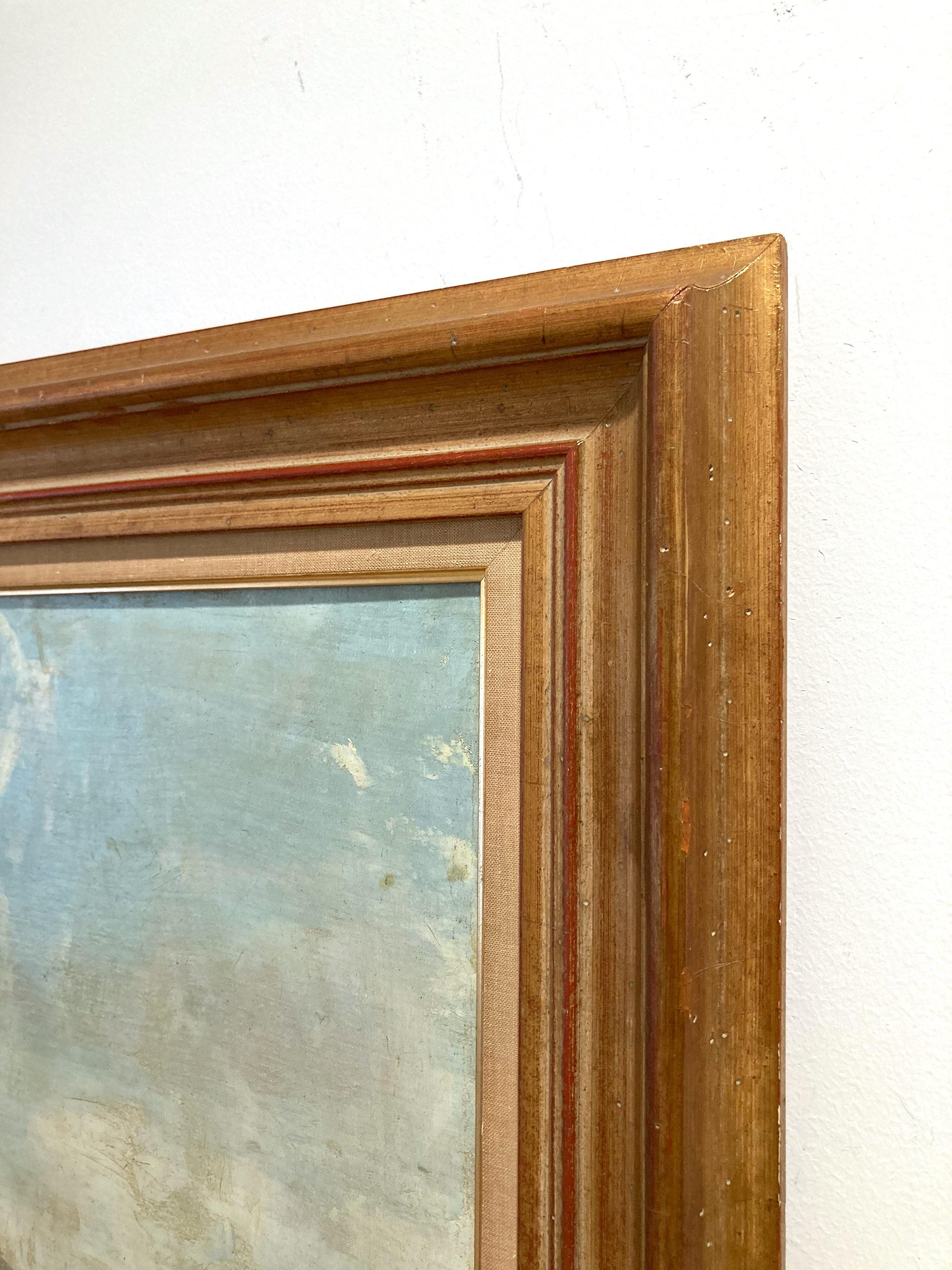 Peinture impressionniste à l'huile sur toile 