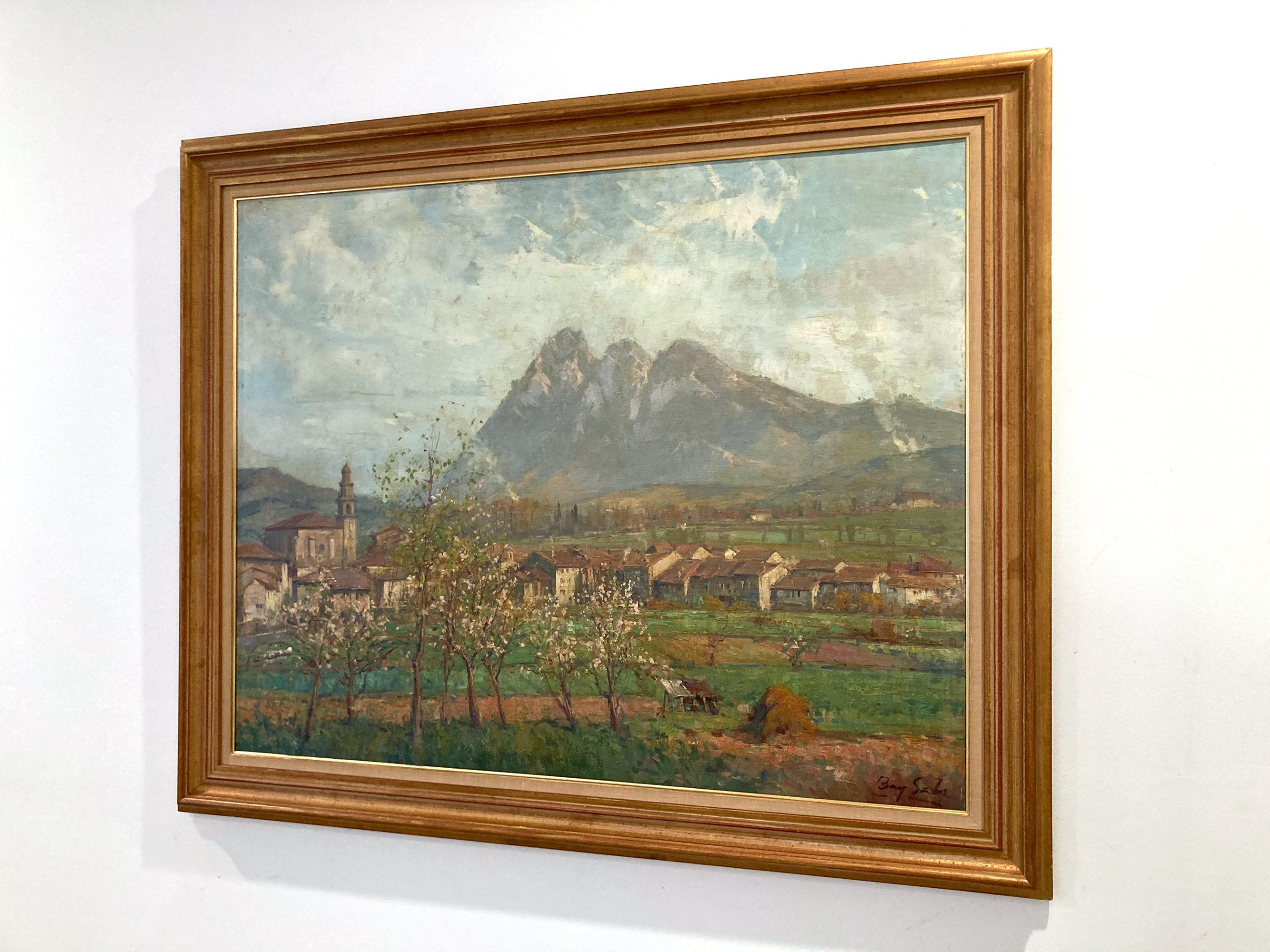 Peinture impressionniste à l'huile sur toile 
