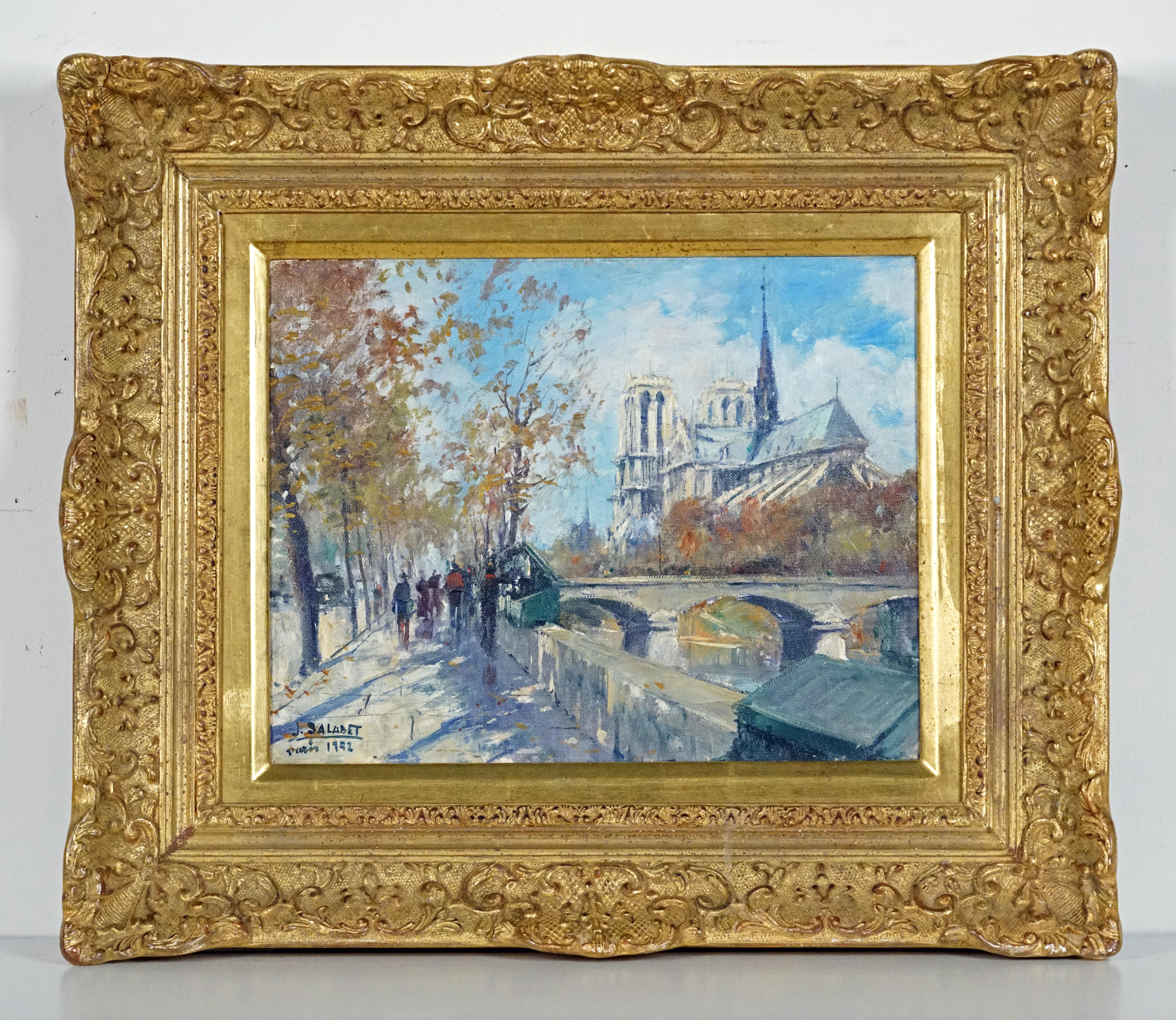 Notre Dame – Painting von Jean Salabet
