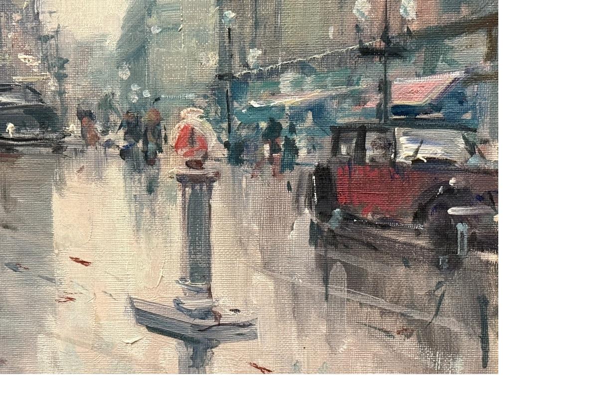 Pariser Straßenszene im Angebot 3