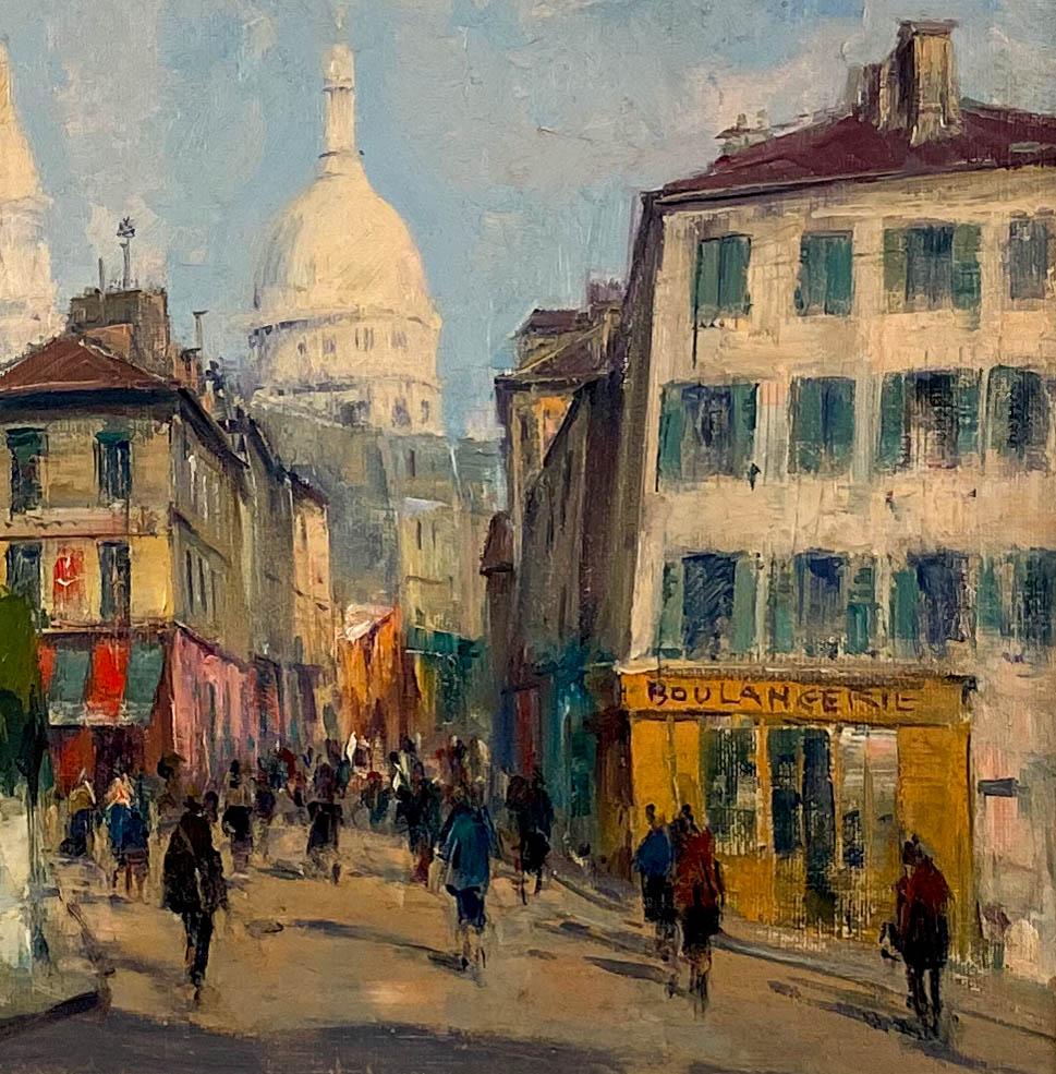 Vue du Sacre Coeur, Paris by Jean Salabet 1