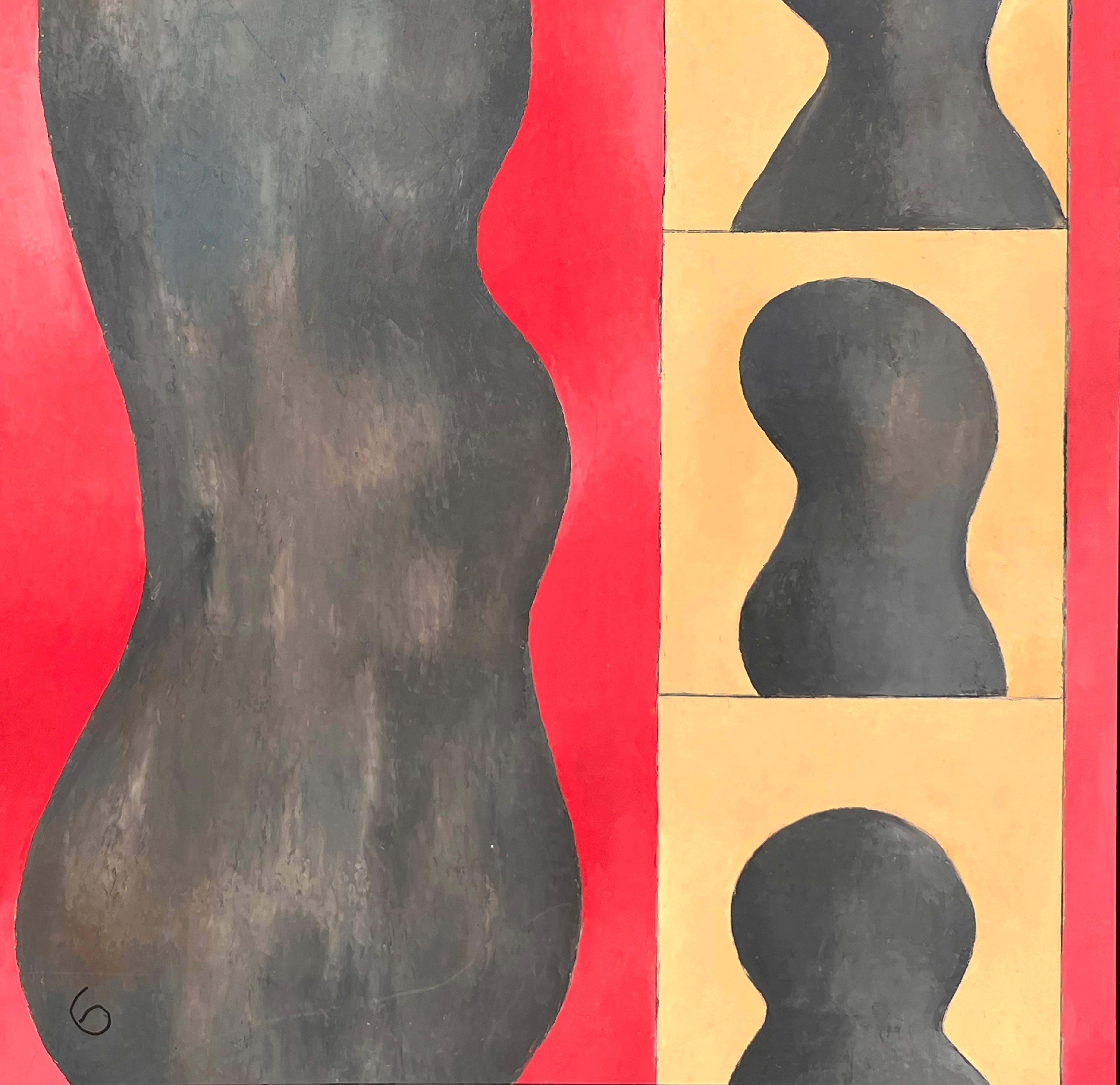 Photomaton - Painting di Jean Sanglar