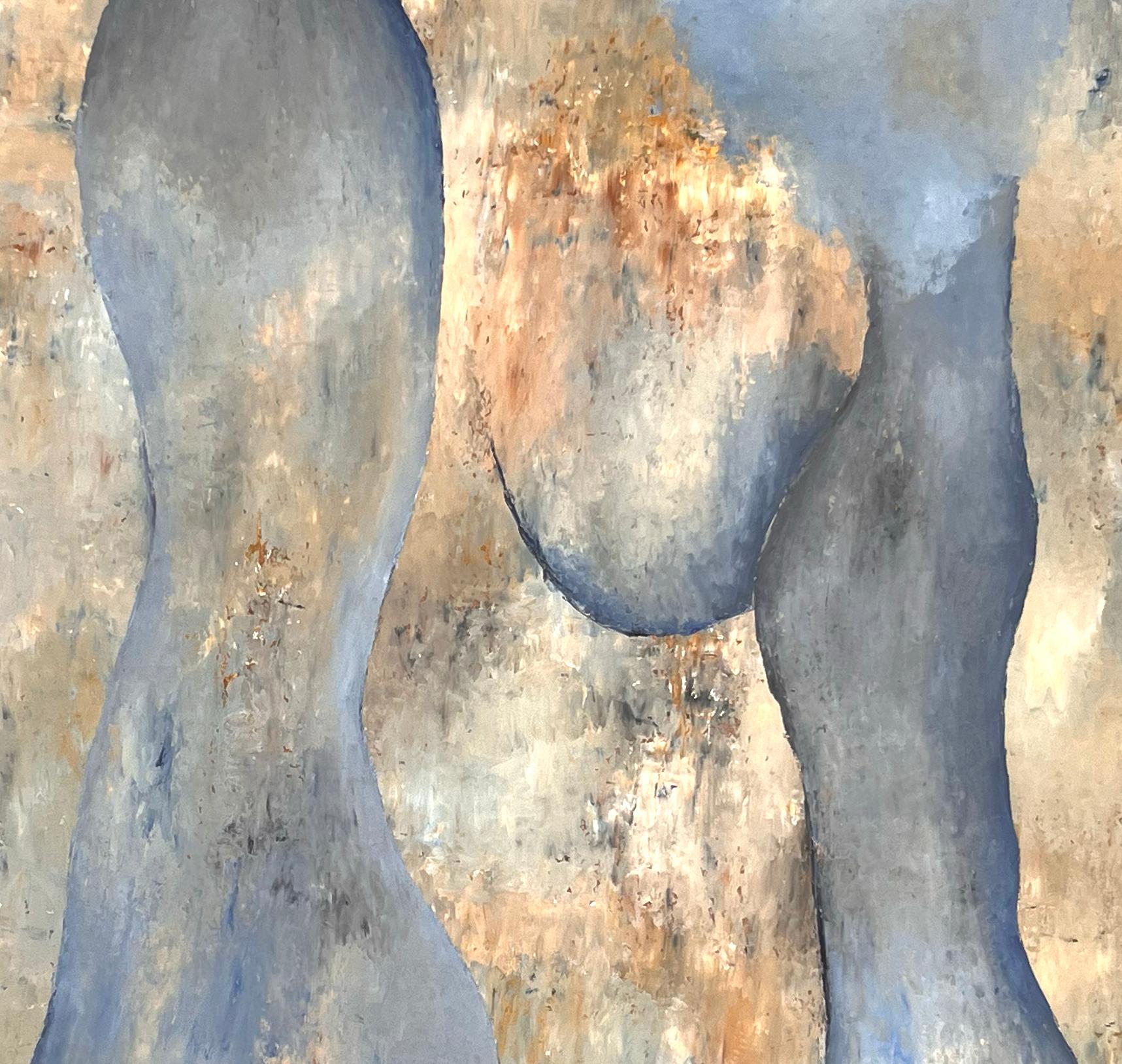 Abstracción en azul en venta 1