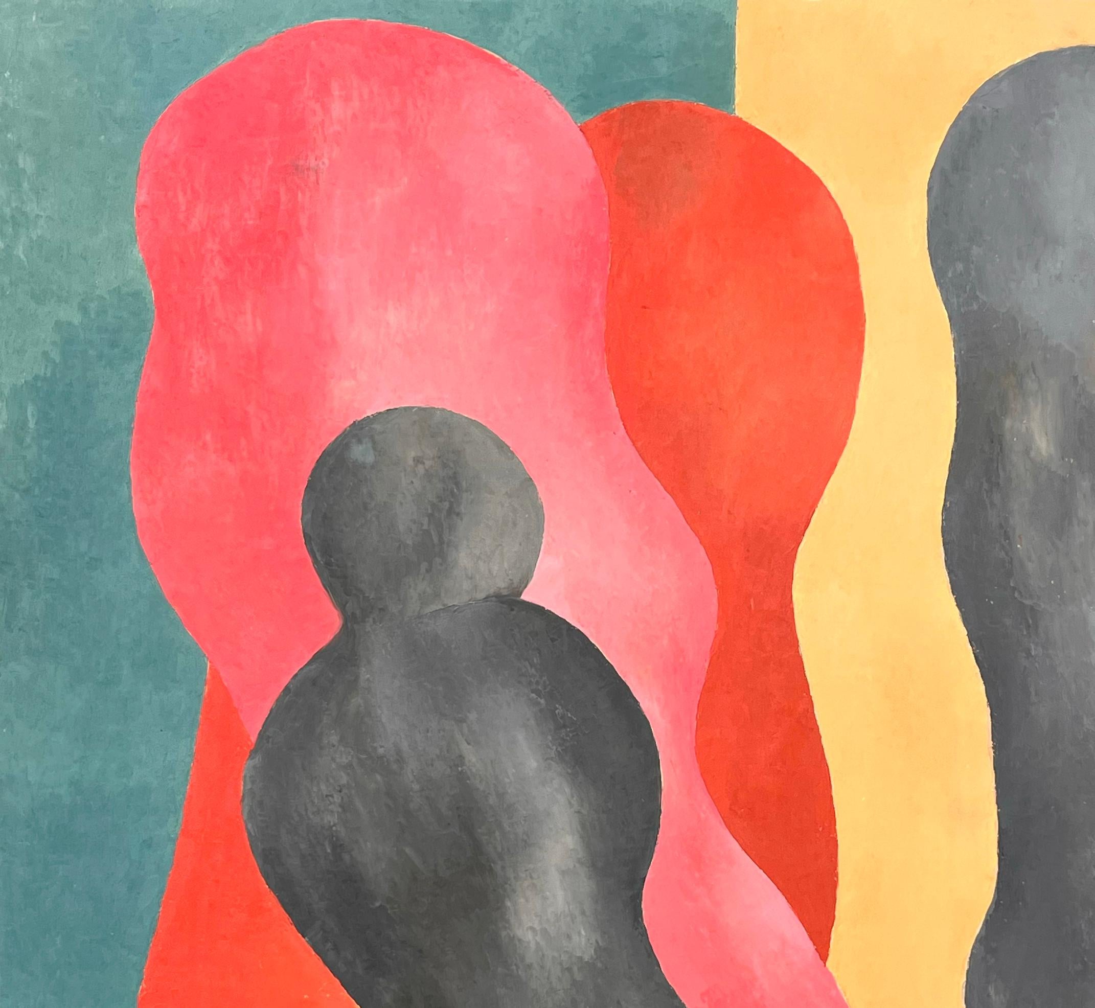 Revival - Painting di Jean Sanglar