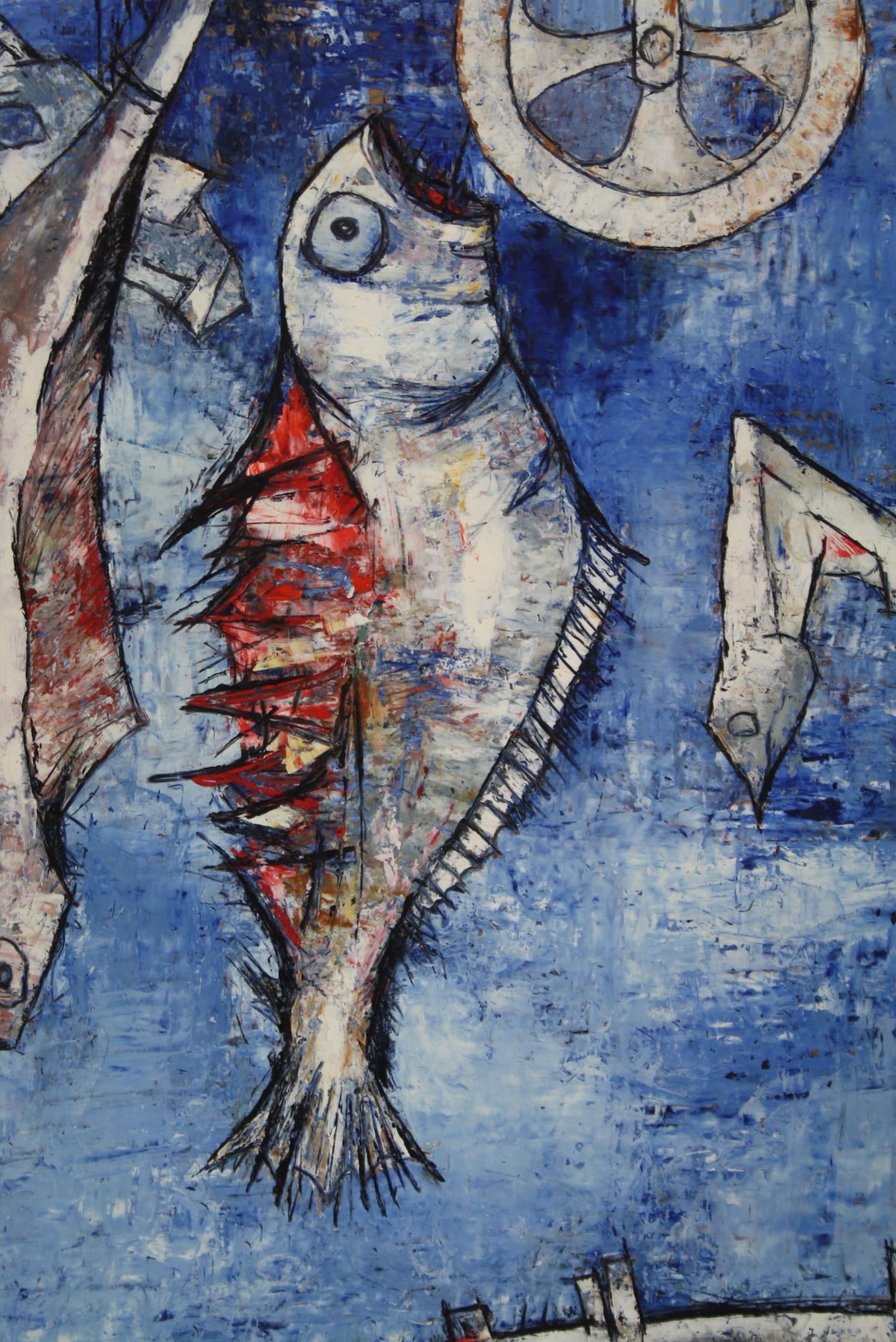 Sin título - Painting de Jean Sanglar