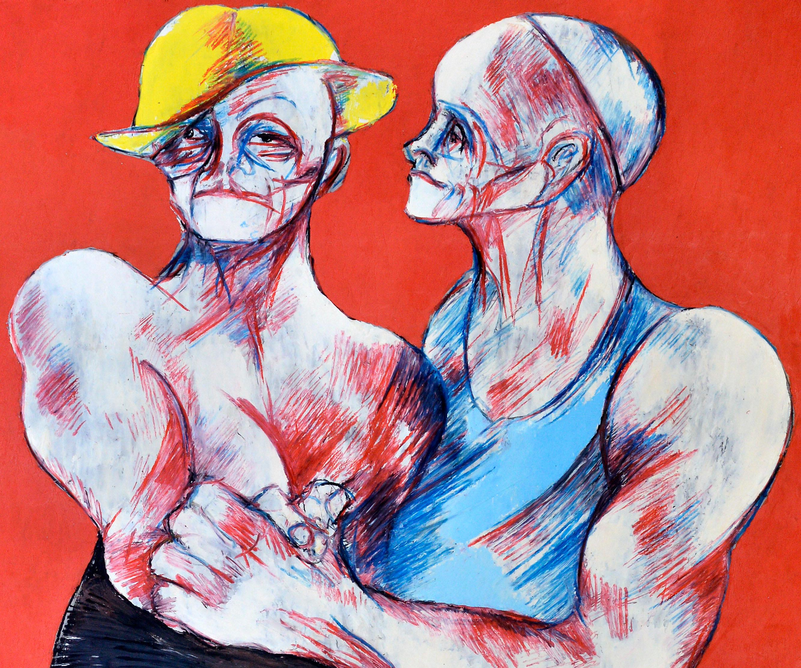 Senza titolo - Painting di Jean Sanglar