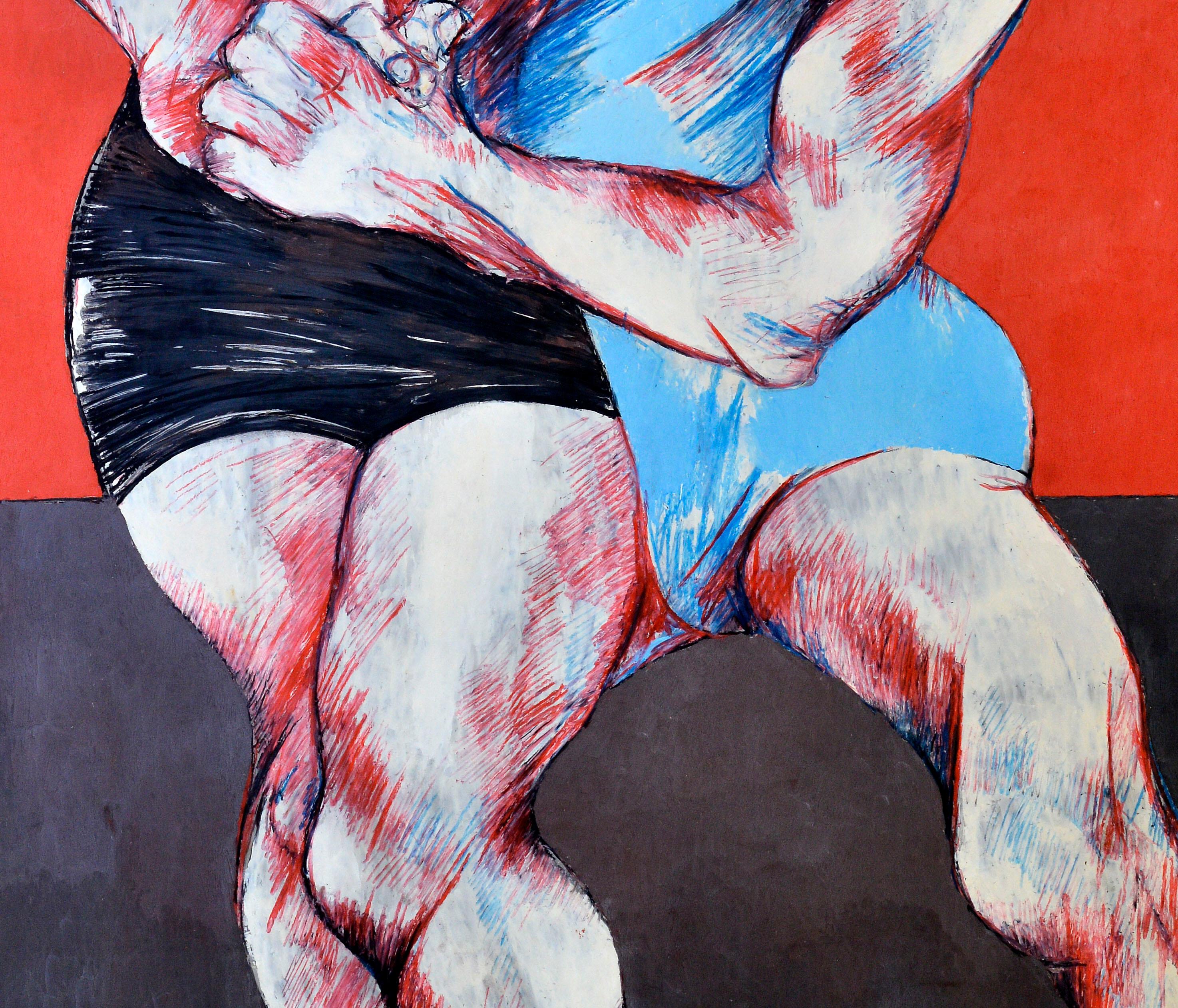 Senza titolo - Painting Neoespressionismo di Jean Sanglar
