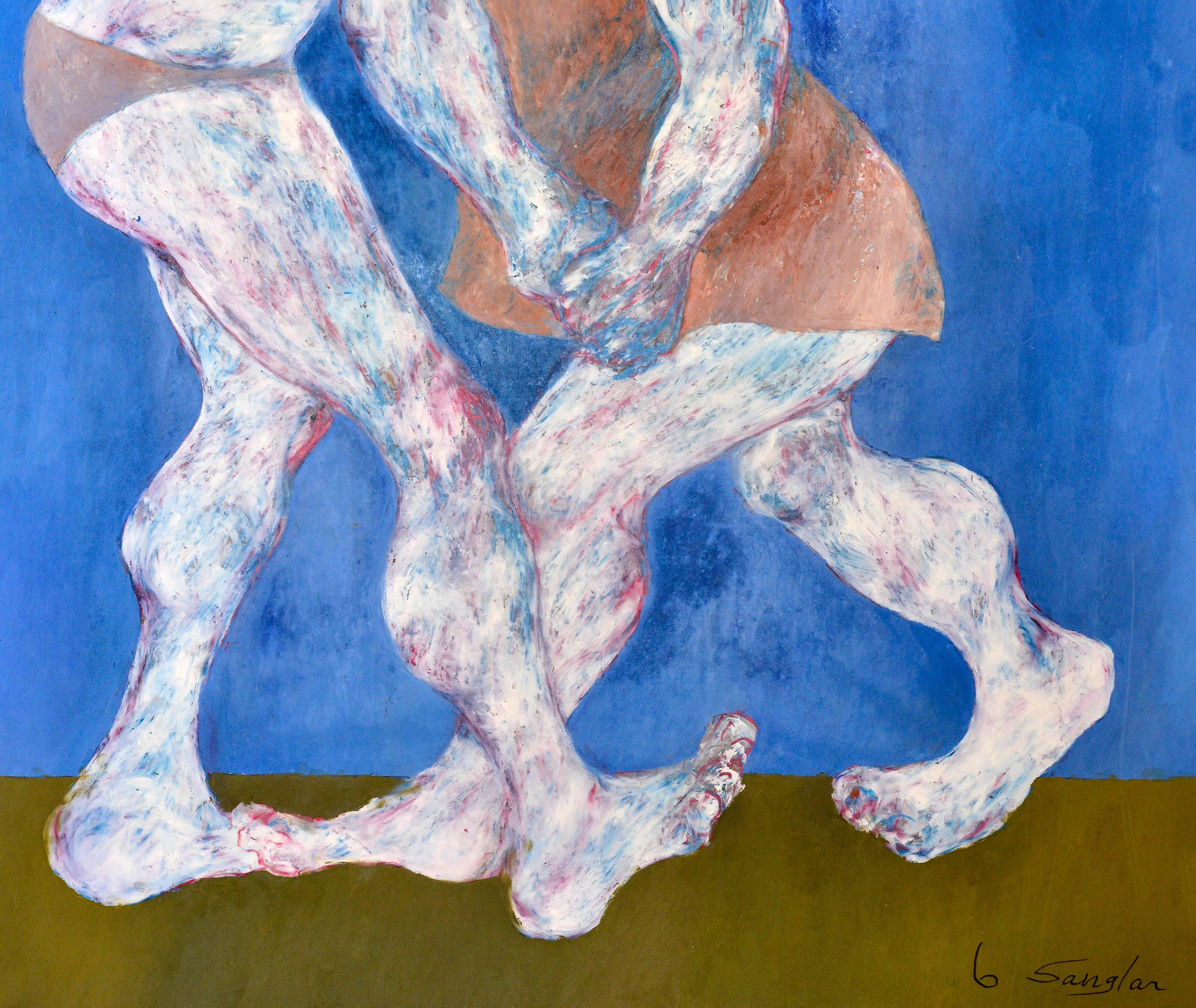 Ohne Titel (Neue Wilde), Painting, von Jean Sanglar