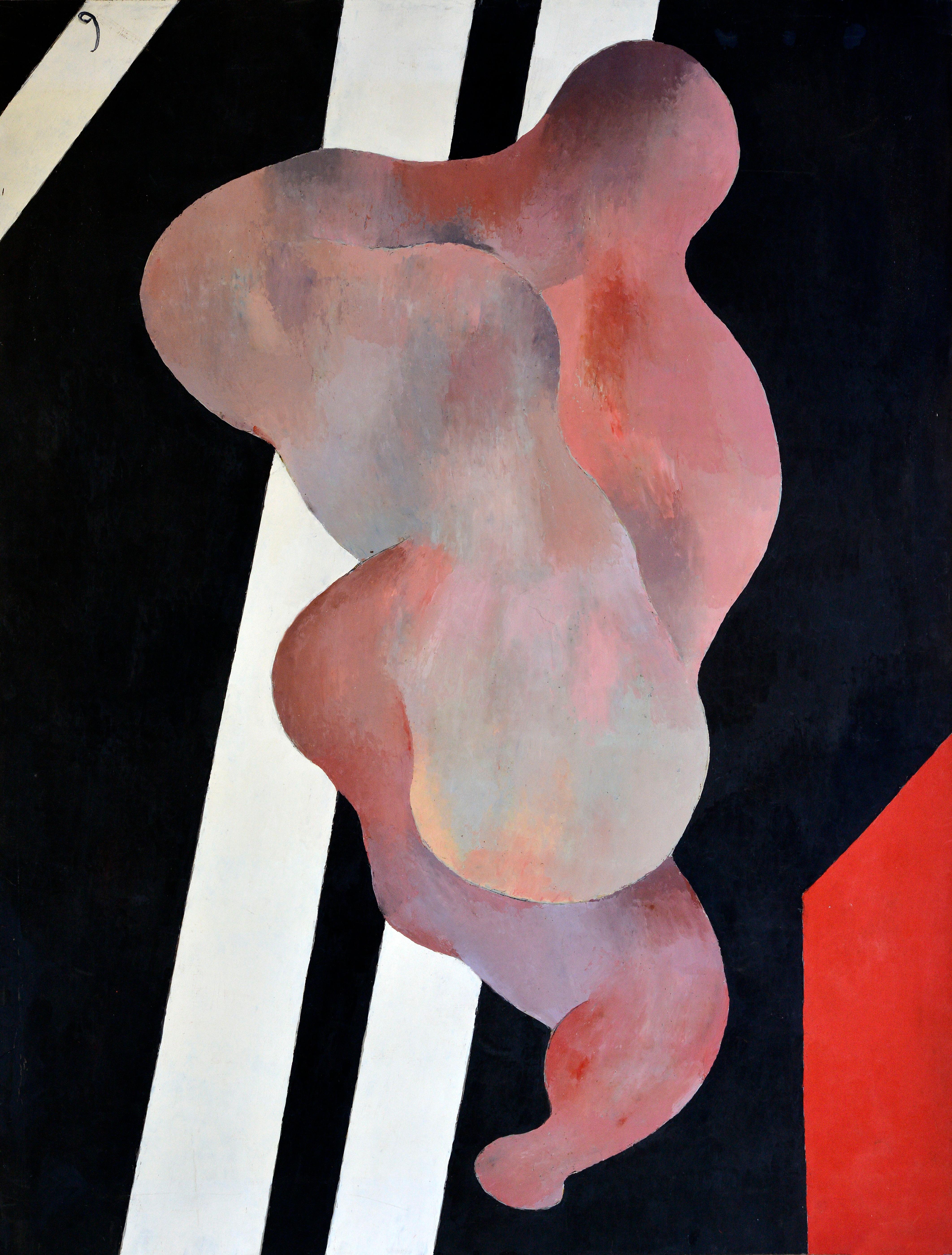Figurative Painting de Jean Sanglar - Sin título