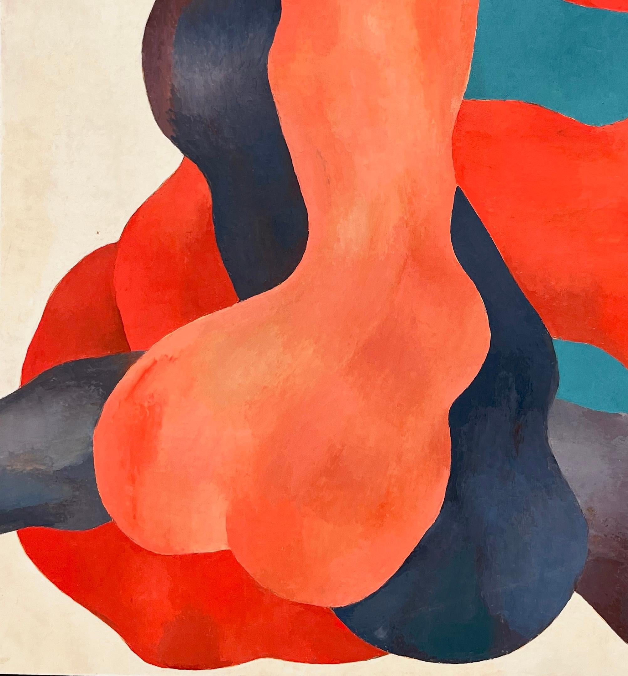 Upside-Down II – Painting von Jean Sanglar