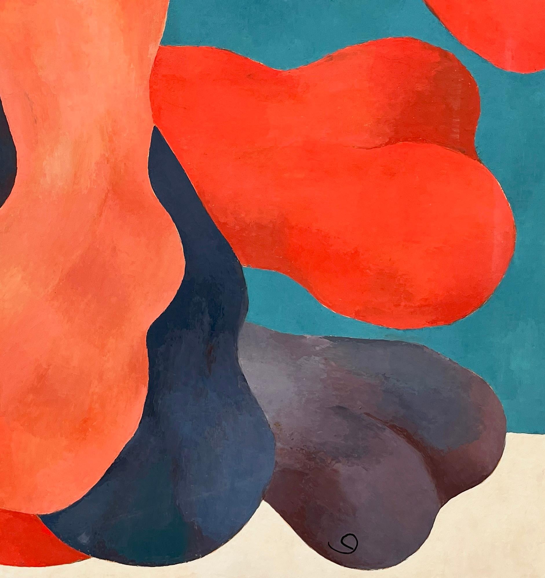 Upside-Down II (Neue Wilde), Painting, von Jean Sanglar