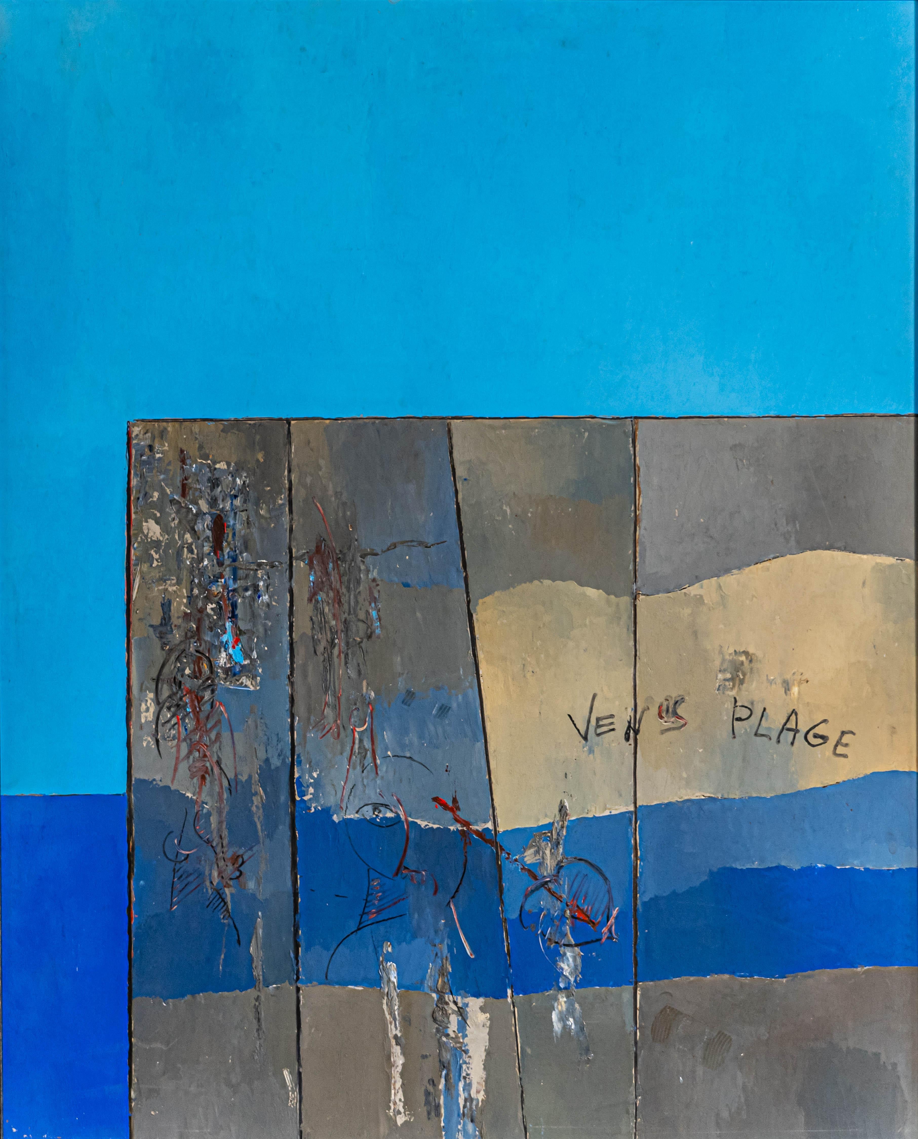 Spiaggia di Venere - Painting di Jean Sanglar