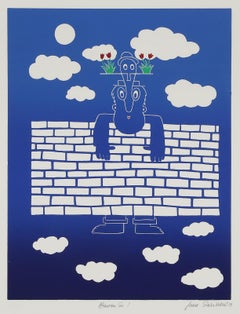 Heaven go!, Aguafuerte Intaglio Pop Art de Jean Sariano