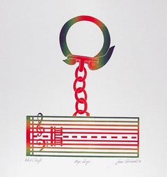 Keys Largo, Aquatinta-Radierung von Jean Sariano