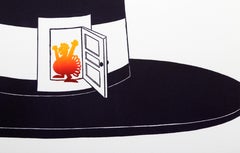 Thanksgiving, Pop Art Intaglio Etching by Jean Sariano