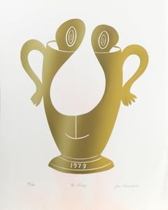 The Champ, Pop Art Intaglio Aquatint Etching by Jean Sariano