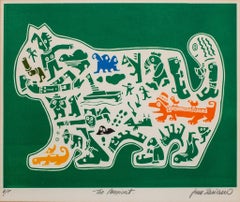 Jean Sariano "The Mexicat" Lithograph