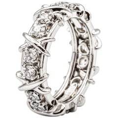 Jean Schlumberger for Tiffany & Co. 16 Stone Ring in Platinum