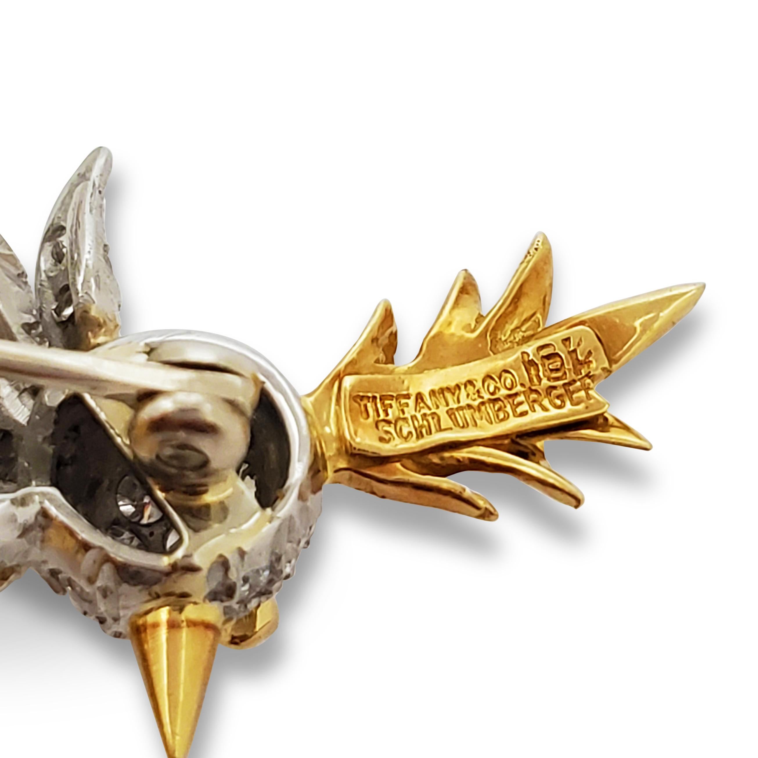 Jean Schlumberger for Tiffany & Co. 'Bird on a Rock' Brooch In Excellent Condition In New York, NY
