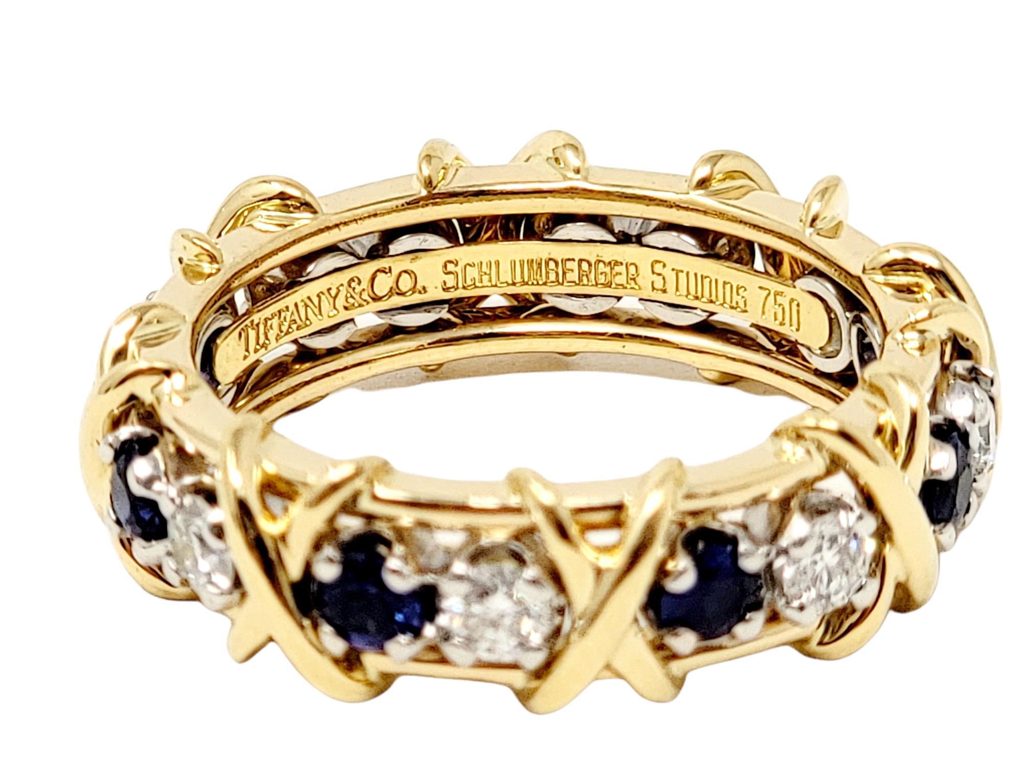 Jean Schlumberger for Tiffany & Co. Diamond and Sapphire Sixteen-Stone 3